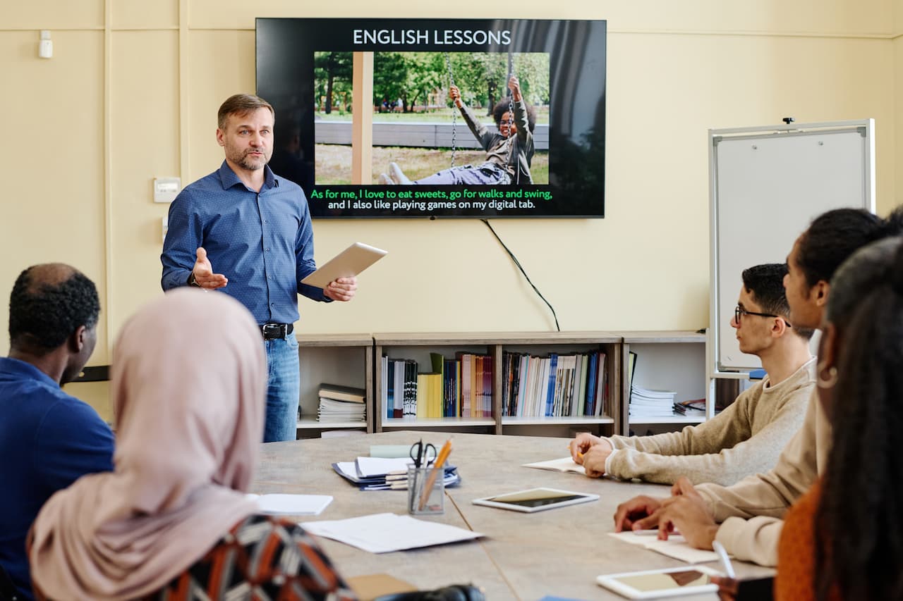 Üniversite İngilizce yaz kampı öğrencileri